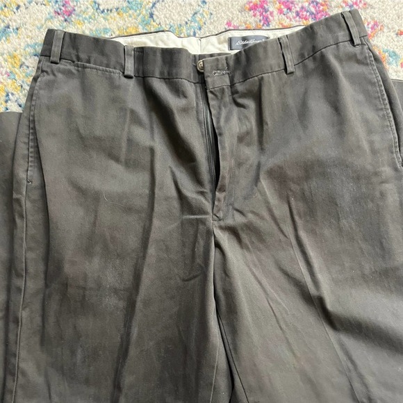 Eddie Bauer Wrinkle Resistant Brown Pants Size 38 - Picture 1 of 3